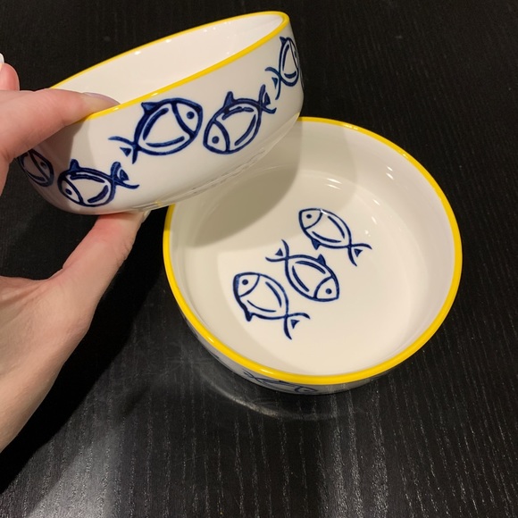 🚫SOLD🚫 Cat bowls pair - Picture 2 of 3